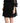 Dolce &amp; Gabbana Black Mesh Pleated Mini Silk Blend Dress