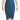 Dolce & Gabbana Blue Mesh Trim Ruched Tulle Sheath Dress