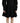 Dolce &amp; Gabbana Cotton Black Long Sleeves A-line Mini Dress