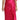 Dolce & Gabbana Fuchsia Fitted Cut One Shoulder Midi Dress