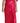 Dolce &amp; Gabbana Fuchsia Fitted Cut One Shoulder Midi Dress