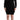 MARGHI LO' Elegant Black Wool Shift Dress MARGHI LO'