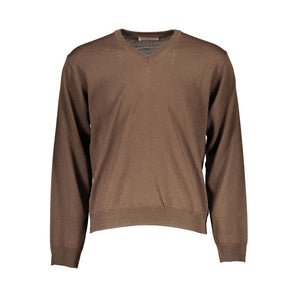 Romeo Gigli Brown Wool Sweater