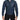 Dolce & Gabbana Blue Leather Perforated Full Zip Jacket