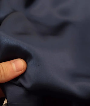 Dolce &amp; Gabbana Blue Satin Silk Waist Belt Robe Jacket