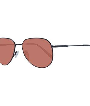 Serengeti Black Metal Sunglasses