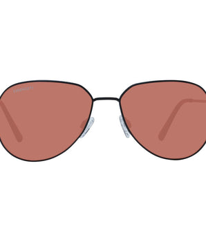 Serengeti Black Metal Sunglasses