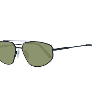 Serengeti Black Metal Sunglasses