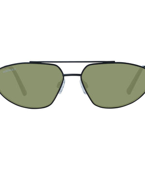 Serengeti Black Metal Sunglasses