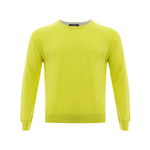 Gran Sasso Sunny Yellow Italian Cotton Sweater