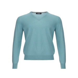 Gran Sasso Turquoise Cashmere Sweater Elegance