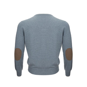 Gran Sasso Elegant Cashmere Sweater in Chic Gray