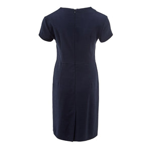 Lardini Elegant Blue Viscose Dress Perfect for Every Occasion