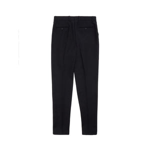 Dolce &amp; Gabbana Elegant Polyester Black Pants for Men