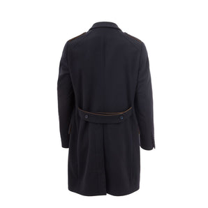 Dolce &amp; Gabbana Elegant Blue Wool Jacket for Men