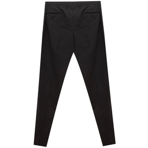 Dolce &amp; Gabbana Sleek Black Wool Trousers for Men