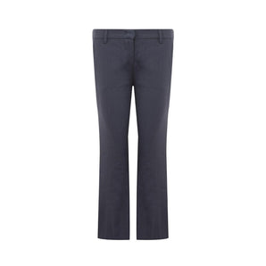 Lardini Chic Blue Linen Trousers