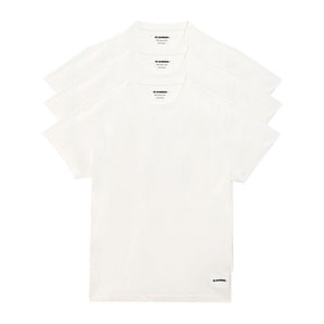 Jil Sander White Cotton Organic T-Shirt