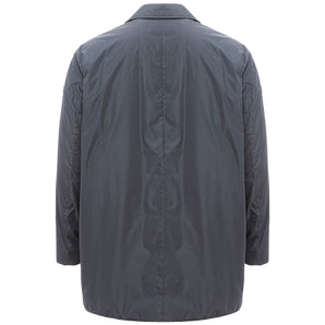 Peuterey Elegant Gray Polyamide Men's Jacket