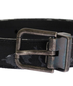 Dolce & Gabbana Elegant Floral Patterned Men's Luxury Belt Dolce & Gabbana 