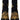 Dolce & Gabbana Black Gold Embroidery Slip On Boots Shoes