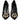 Dolce & Gabbana Black Taormina Lace Crystal Heel Pumps Shoes