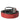 Dolce & Gabbana Red Leather Silver Metal Buckle Belt Men