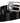 Dolce & Gabbana Black White Cotton Metal Silver Buckle Belt