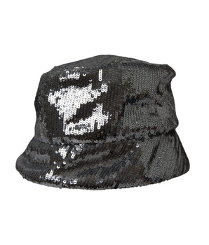 Dolce &amp; Gabbana Gorro De Pescador De Nylon Con Lentejuelas Plateadas Hombre