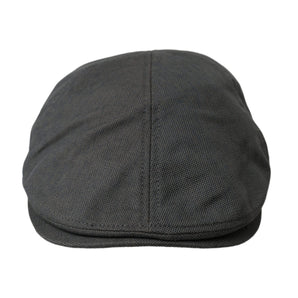 Dolce & Gabbana Dark Gray Nylon Cloth Newsboy Hat Men