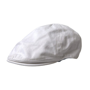 Dolce & Gabbana White Cotton Cloth Newsboy Hat Men