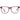 Maje Red Acetate Glasses (Frames)
