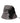 Dolce &amp; Gabbana Black Gray Patterned Leather Bucket Hat