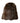 Dolce &amp; Gabbana Brown Weasel Fur Womens Cashmere Hat Beanie