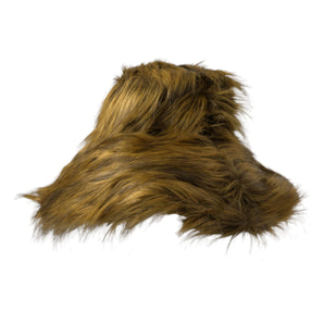 Dolce & Gabbana Brown Modacrylic Faux Fur Bucket Hat