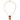 Dolce & Gabbana Gold BrassChain Sacred Heart Rose Crystal Charm Necklace