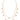 Dolce & Gabbana Gold Tone Chain Brass Charm Statement Sicily Necklace