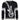 Dolce & Gabbana Black White Guitar Print Silk Pullover Sweater