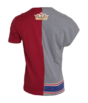 Dolce & Gabbana Multicolor Graphic Short Sleeve T-shirt