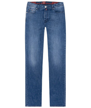 Vaquero Hombre Tramarossa Algodón Azul