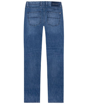 Vaquero Hombre Tramarossa Algodón Azul