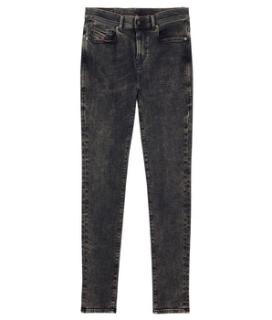 Vaqueros y pantalón de algodón negro de Diesel