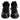 Dolce & Gabbana Black Leather Bernini Shearling Boots Shoes