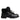 Dolce & Gabbana Black Leather Bernini Shearling Boots Shoes