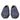 Dolce & Gabbana Blue Calf Leather Slip On Moccasin Shoes