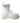 Dolce &amp; Gabbana White Leather Rubber Logo Ankle Boots Shoes