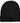 La Martina Black Acrylic Men Beanie
