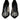 Dolce & Gabbana Black Taormina Lace Crystal Heel Pumps Shoes