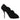 Dolce & Gabbana Black Cordonetto Ricamo Pump Open Toe Shoes