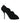 Dolce & Gabbana Black Cordonetto Ricamo Pump Open Toe Shoes